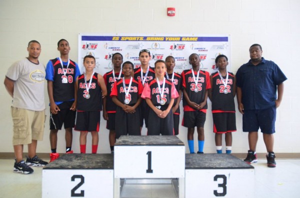 2nd Place Winners, Albany Community Charter School, Coach Freddy Woods