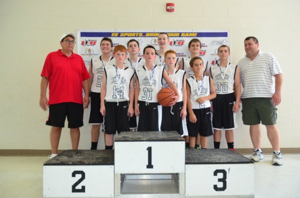 1st Place Winners, Granite State Raiders, Coach Frank Alosa