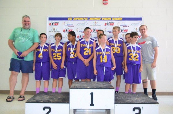 3rd Place Winners, Norther Berkshire Phenoms, Coach Kolin  Allard