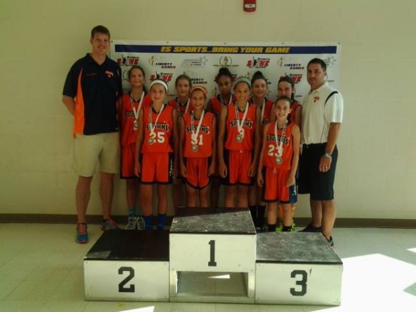 1st Place Winners, Saratoga Sparks, George Pearson