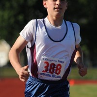 Along with his teammate Mitch Flanger, Jack Vite also set a new 800m record in the Youth Boy's division, also on his way to represent the Country Mills Eagles at teh National Junior Olympics in Sacramento, CA, with a time of 2:25.38
